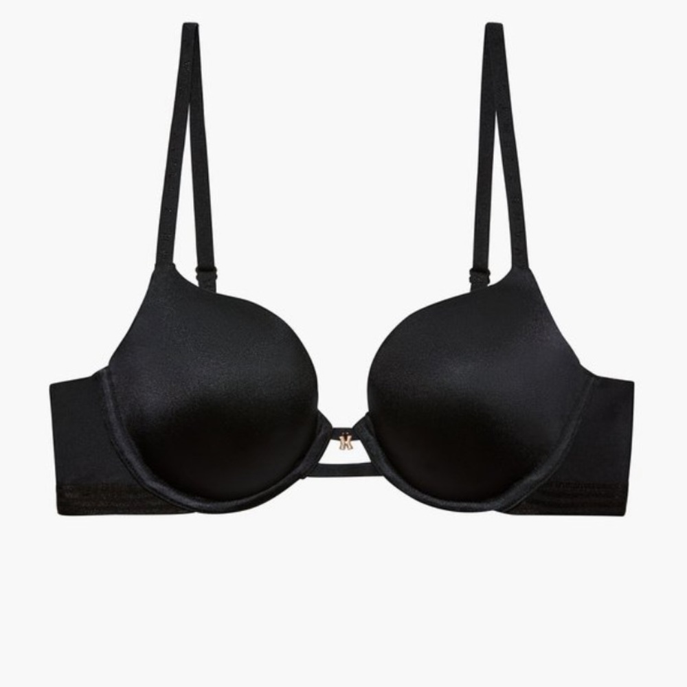 Savage x Fenty black T shirt Bra 36 D